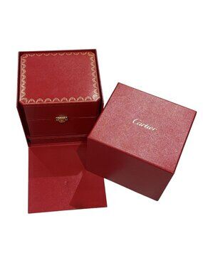 Cartier Pasha 42mm Leather Nesting Watch Boxes With Authenticity Certificate and